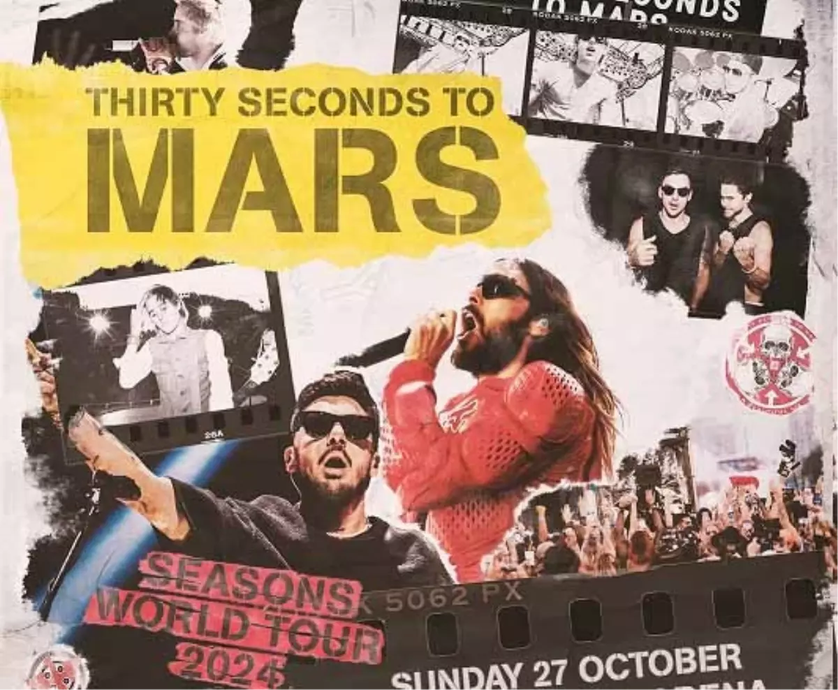 Thirty Seconds to Mars İstanbul\'da!