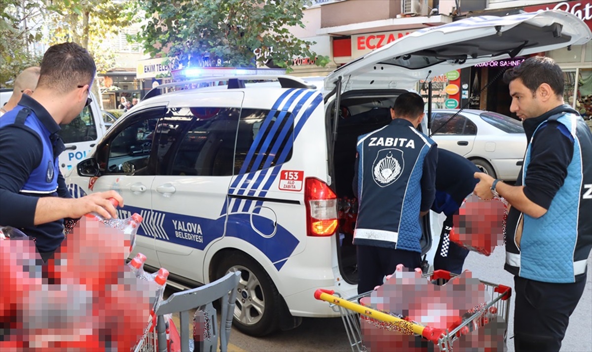 Yalova\'da Tarihi Geçen İçecekler İmha Edildi