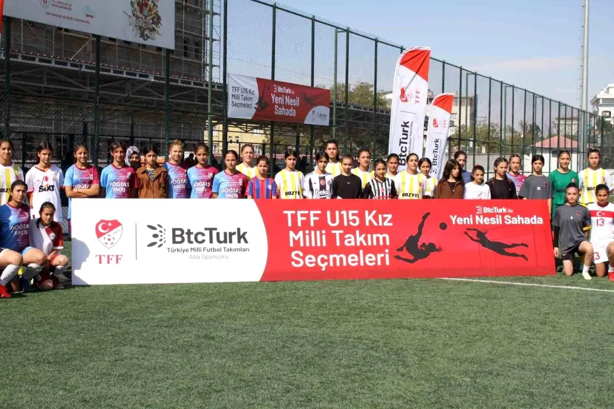 Van\'da U15 ve U17 Kız Milli Takım Seçmeleri Yapıldı