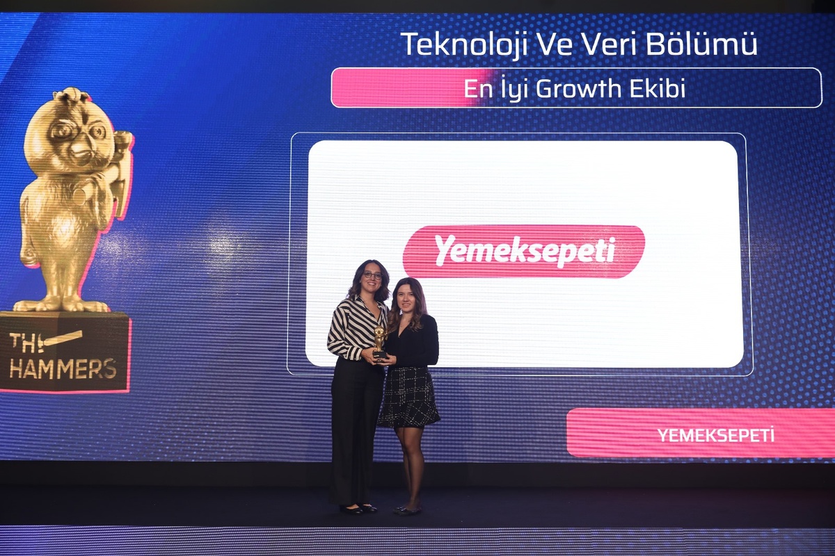 Yemeksepeti\'ne En İyi Growth Ekibi Ödülü