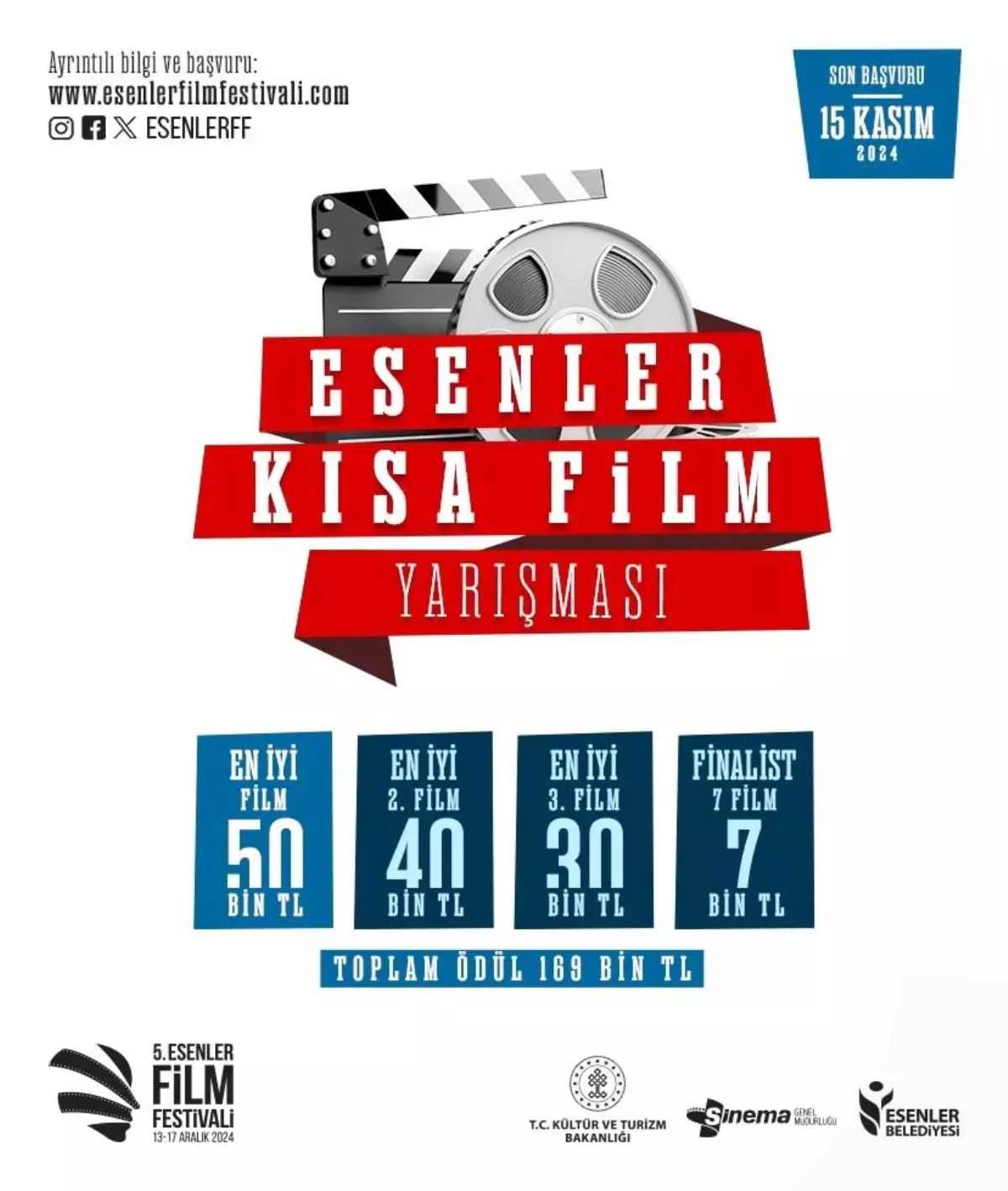 Esenler Kısa Film Yarışması Başvuruları Başladı