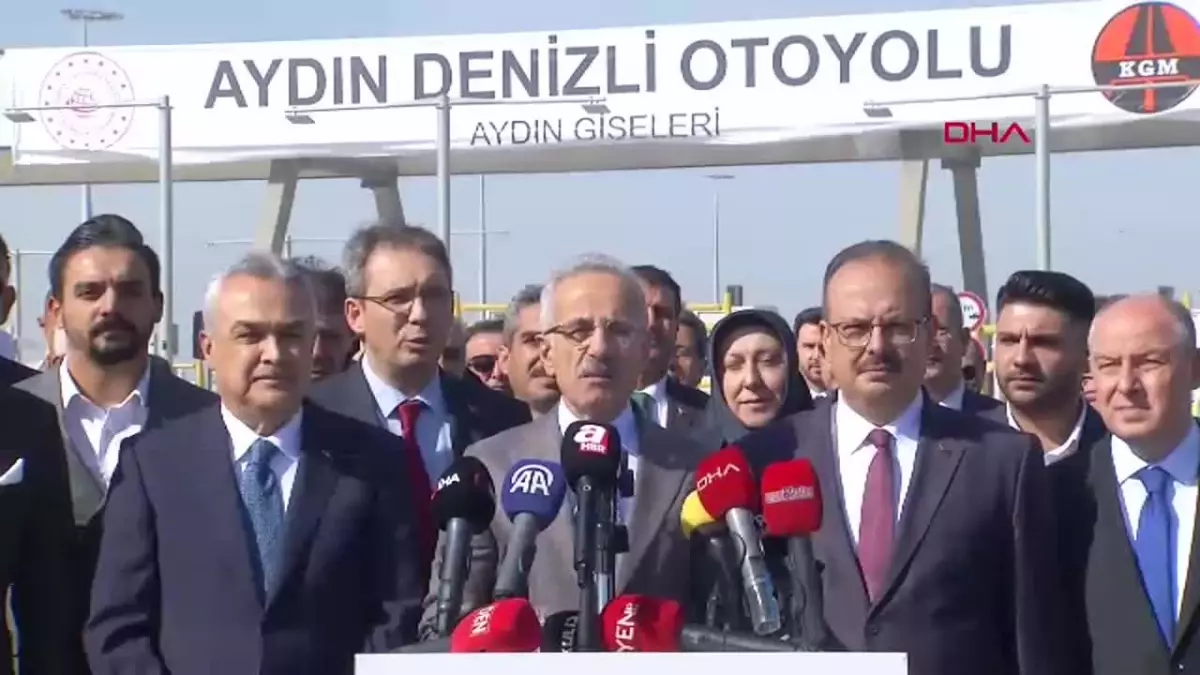 Aydın-Denizli Otoyolu ile Ulaşım Süresi Kısaldı