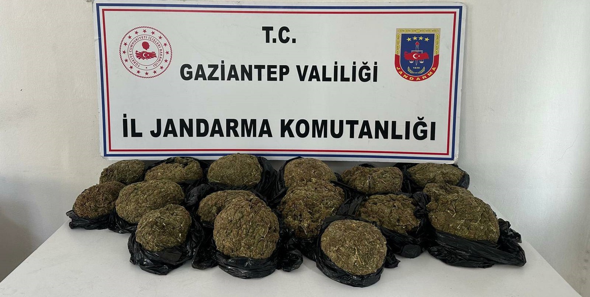Gaziantep’te Uyuşturucu Operasyonu