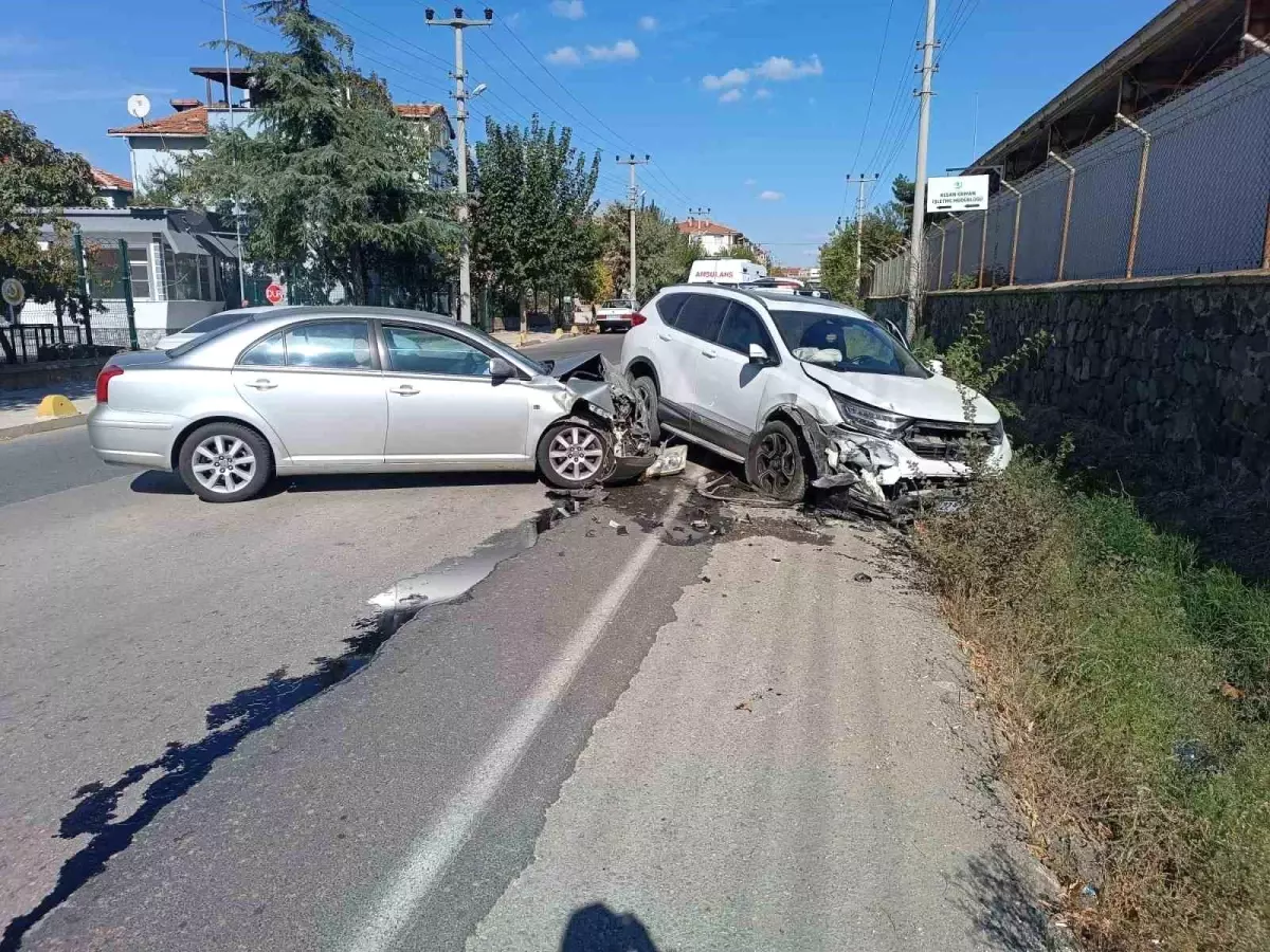 Keşan\'da Trafik Kazası: 1 Yaralı