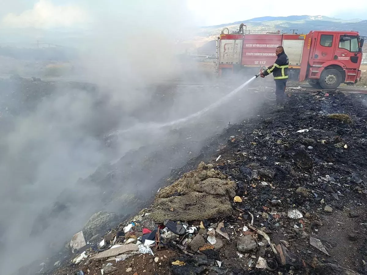 Hatay\'da Yangın Kontrol Altına Alındı