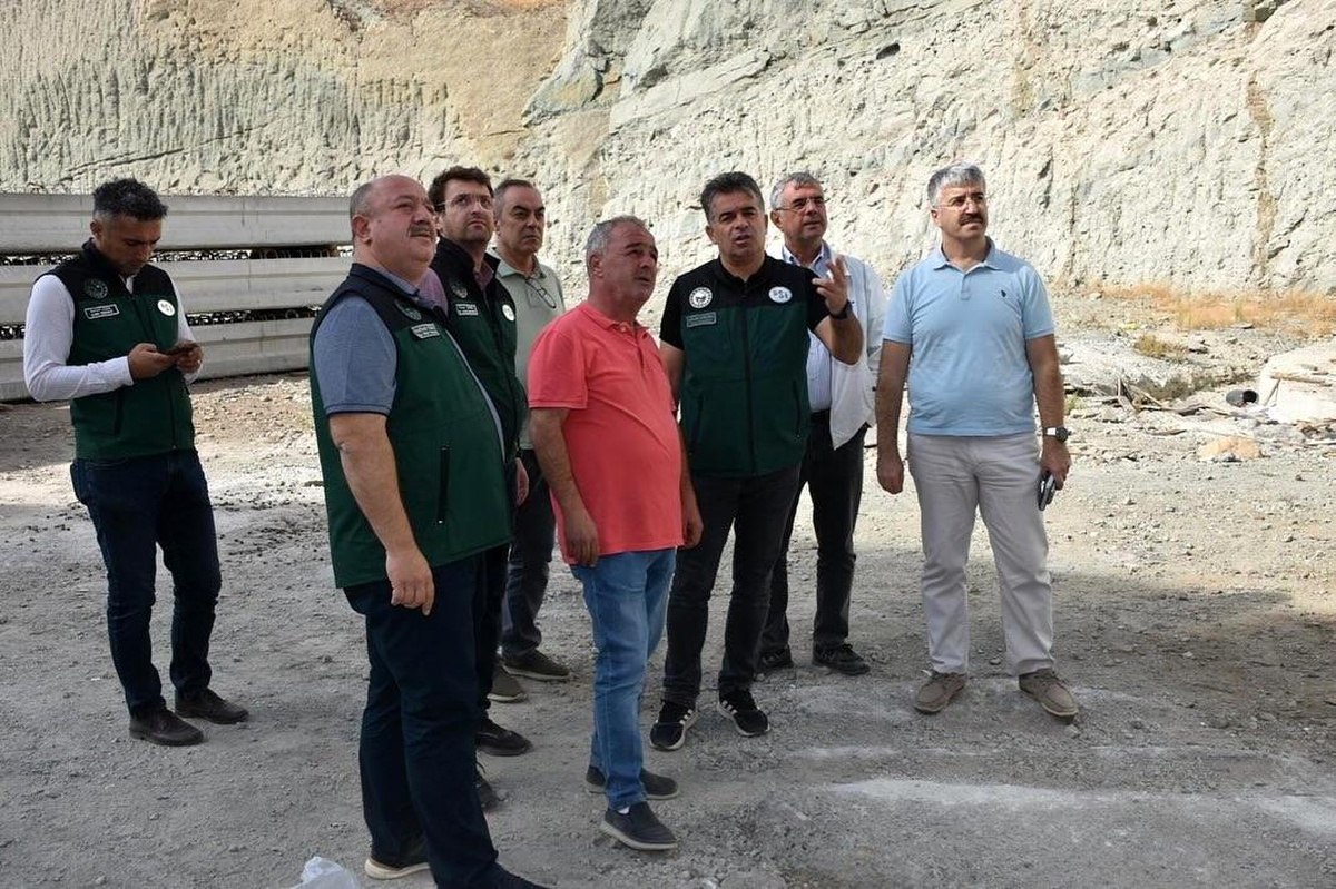 Reşitköy Barajı İnşaatında İlerleme