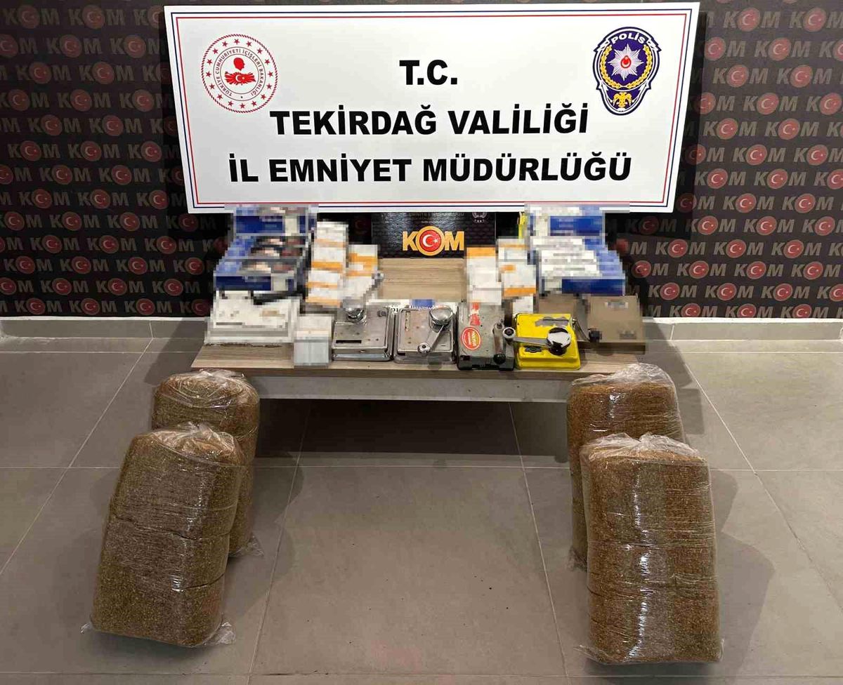 Tekirdağ\'da Kaçakçılık Operasyonu: 42 Şüpheli