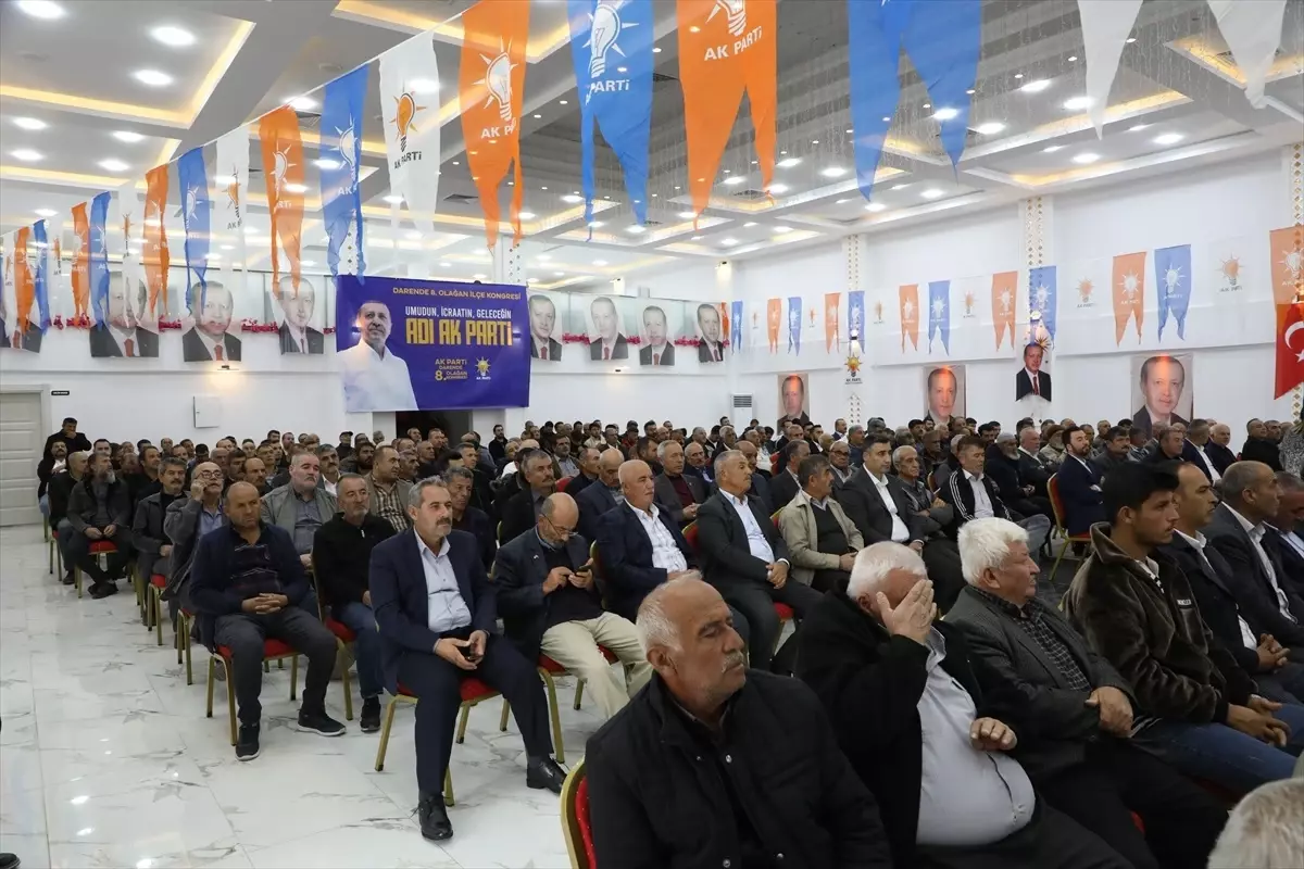 Veysel Karaman Yeniden AK Parti Darende Başkanı