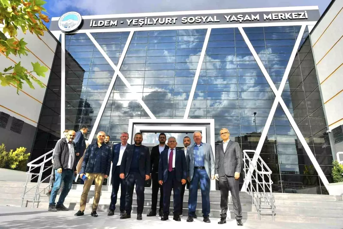 Kayseri\'de İldem-Yeşilyurt Sosyal Yaşam Merkezi Açılıyor