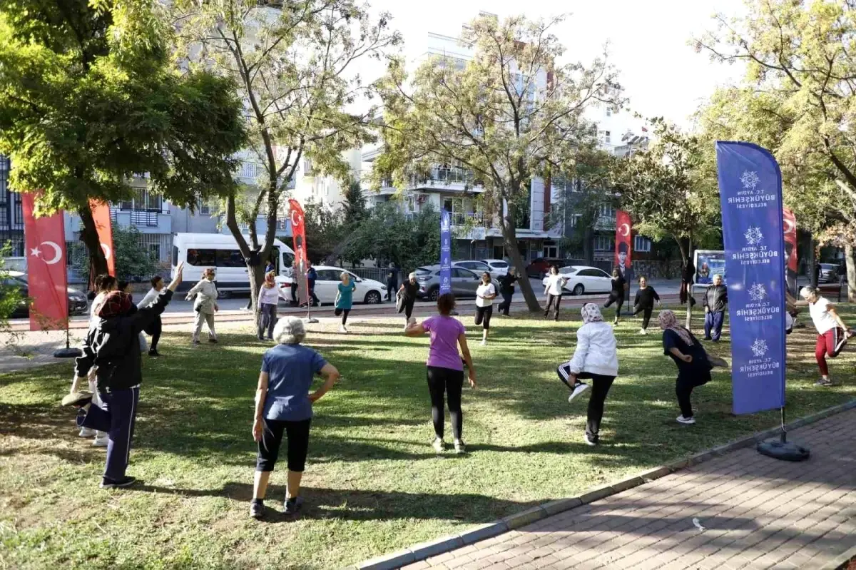 Aydın\'da Sabah Sporu Etkinlikleri Devam Ediyor