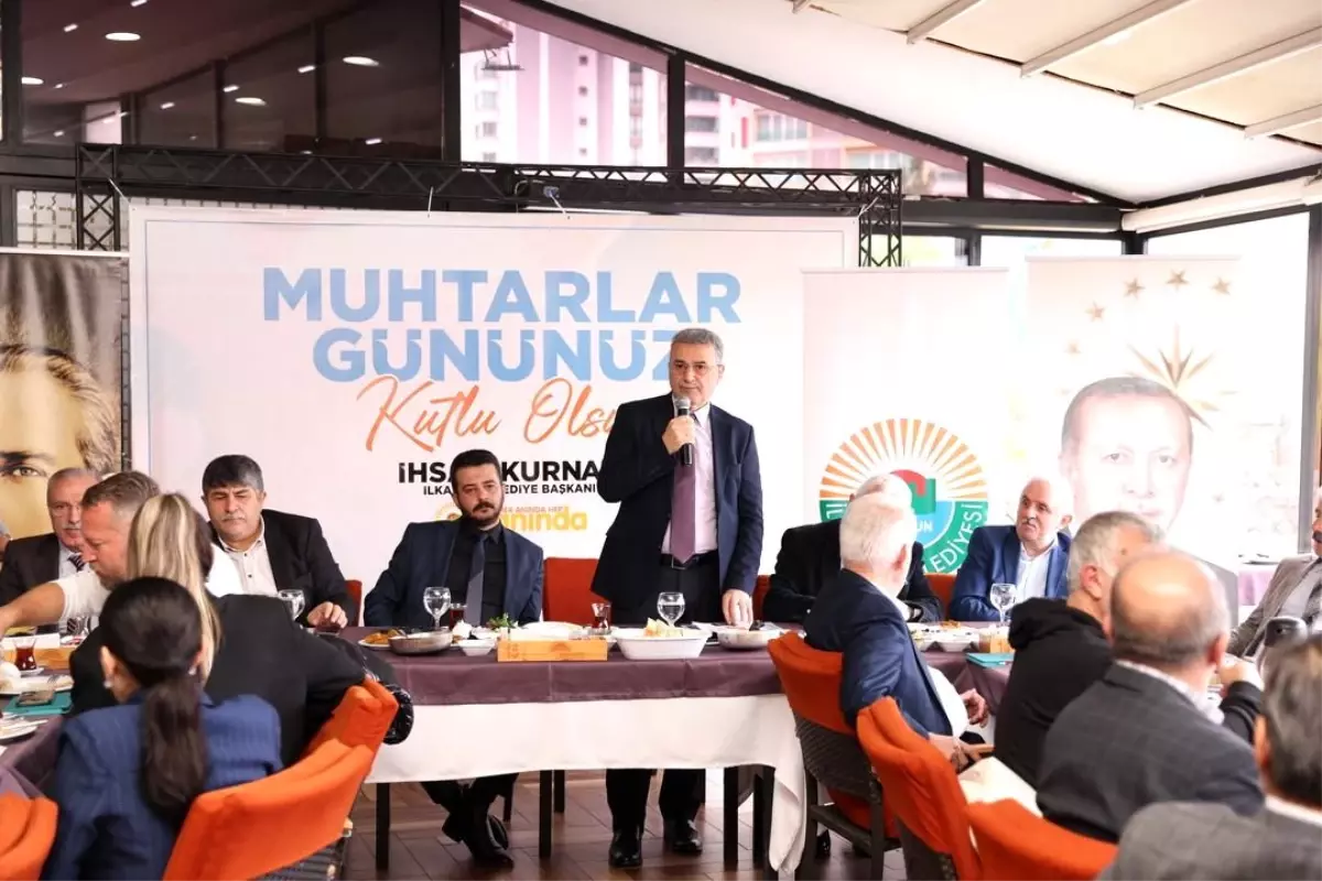 İlkadım Belediye Başkanı Kurnaz, Muhtarlarla Güç Birliği Vurguladı