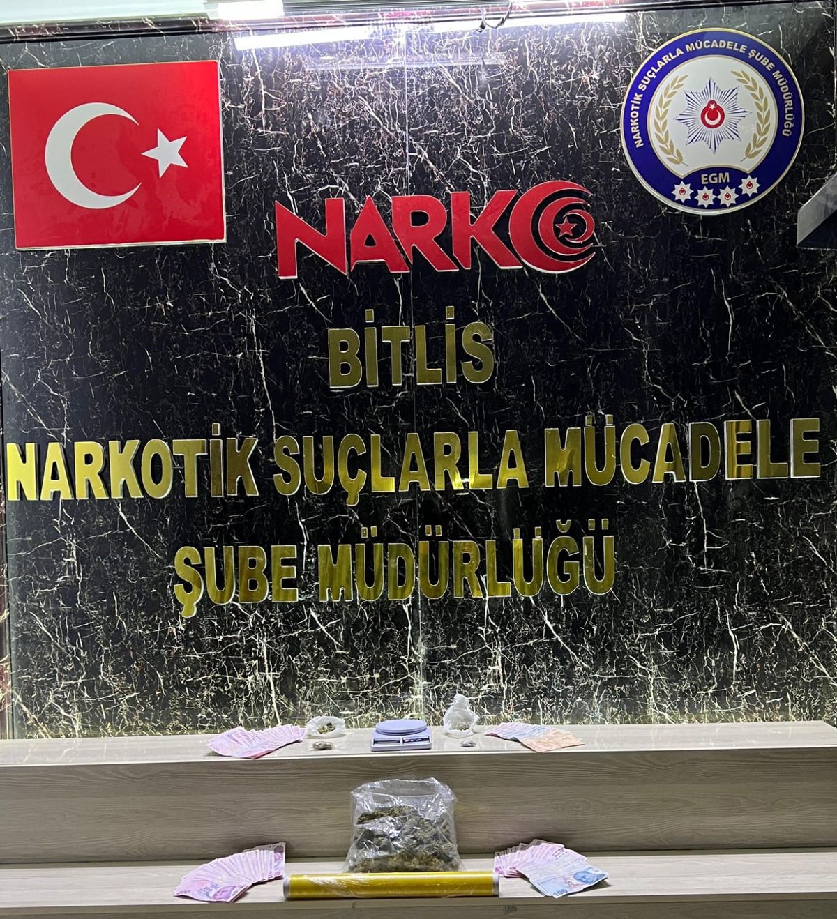 Bitlis\'te Uyuşturucu Operasyonu