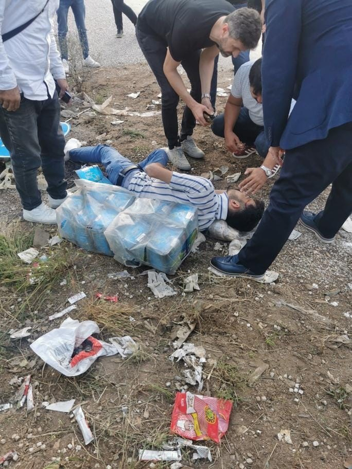 İnegöl\'de TIR, Hafif Ticari Araca Çarptı: 1 Yaralı
