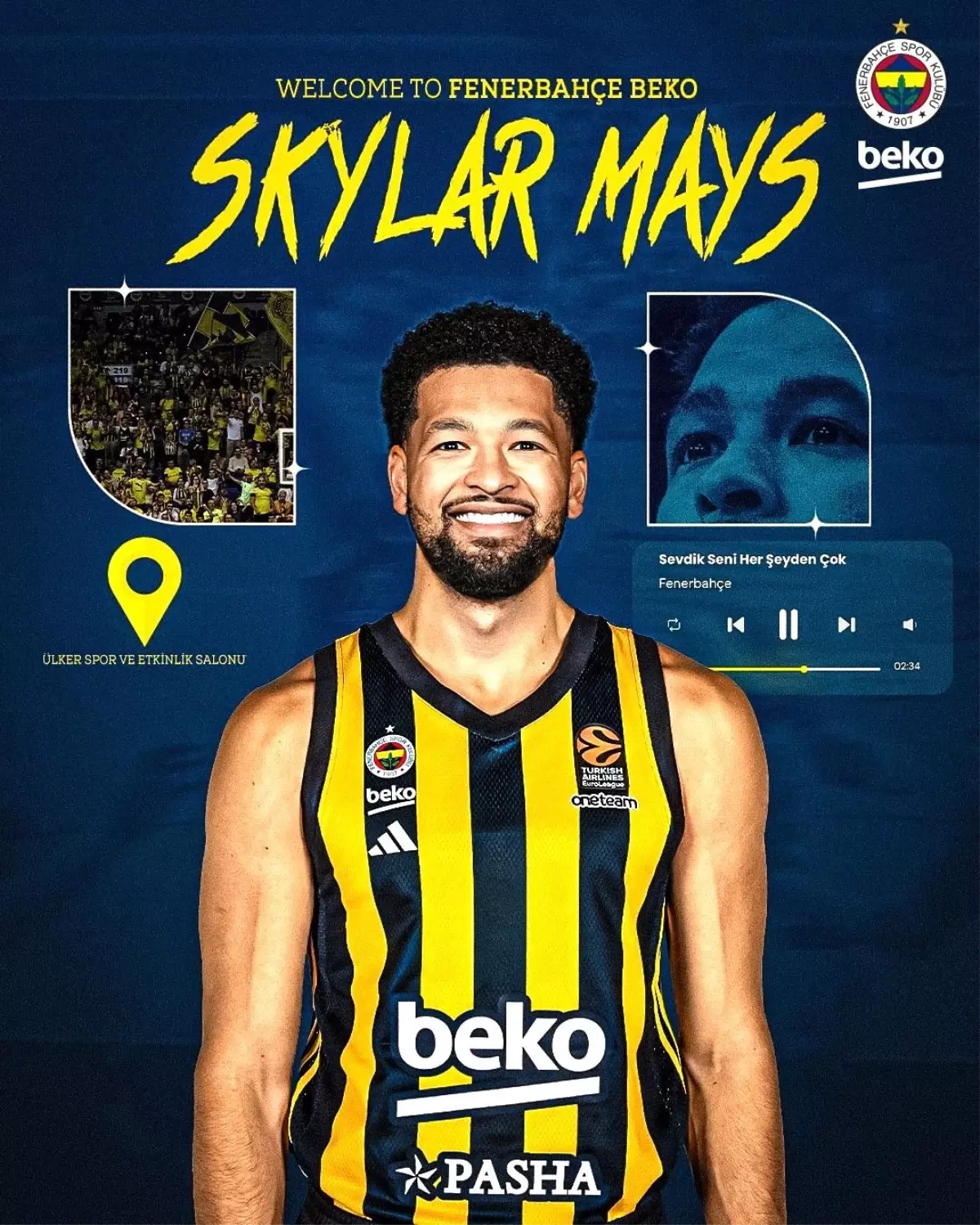 Fenerbahçe Beko Skylar Mays ile Anlaştı