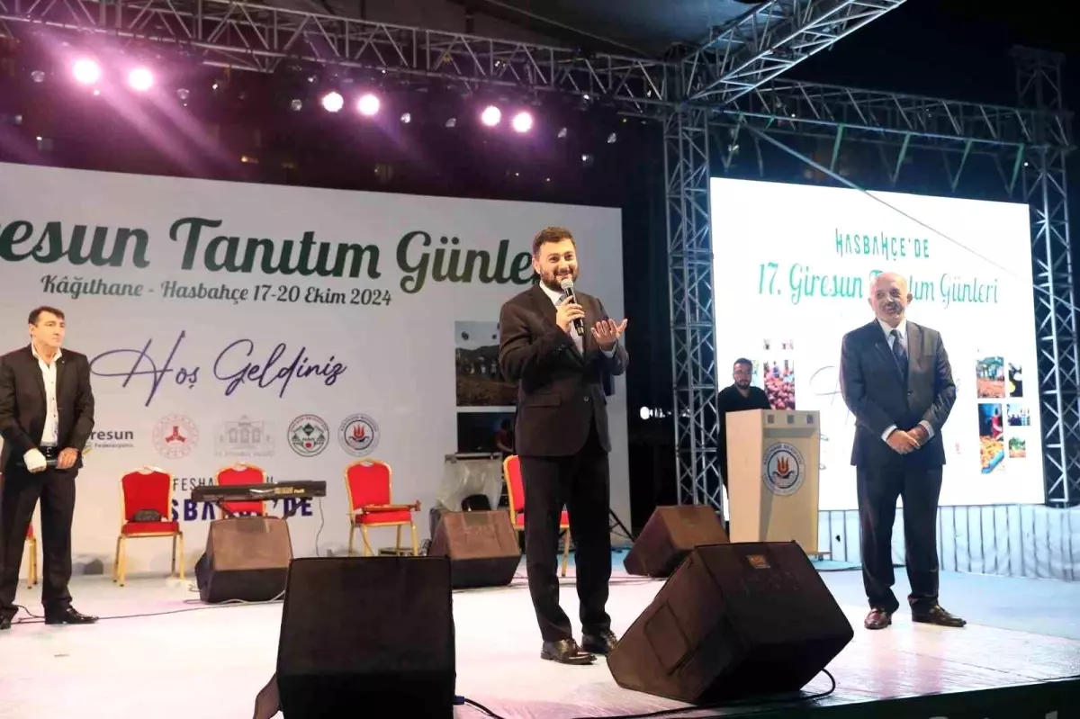 17\'nci Giresun Tanıtım Günleri Kağıthane\'de Başladı