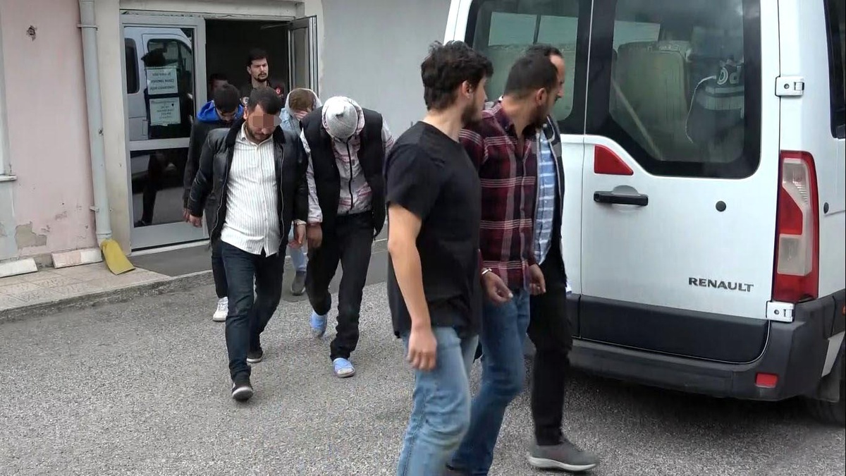 Kütahya\'da 8 Şüpheli Adliyeye Sevk Edildi