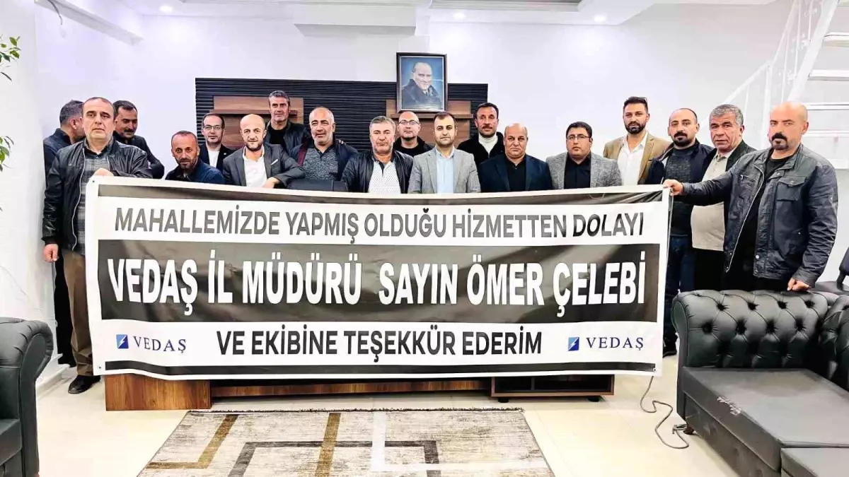 VEDAŞ Muhtarlarla İletişimi Güçlendiriyor