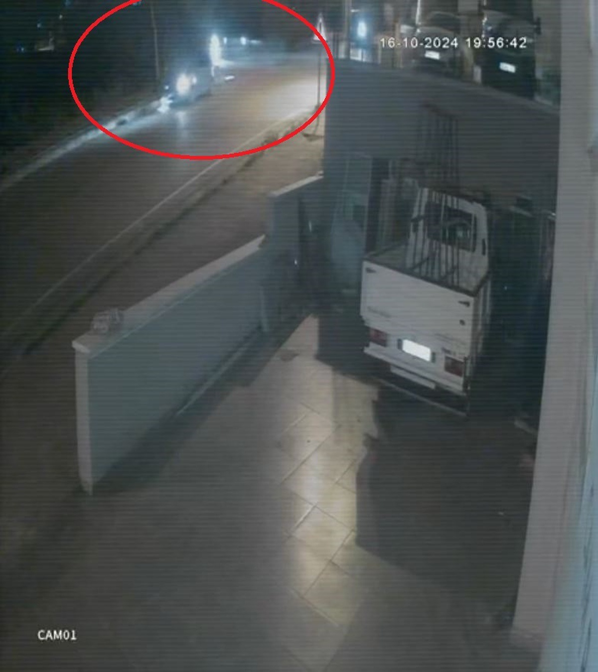 Samsun\'da 3 Araçlı Kaza Güvenlik Kamerasında