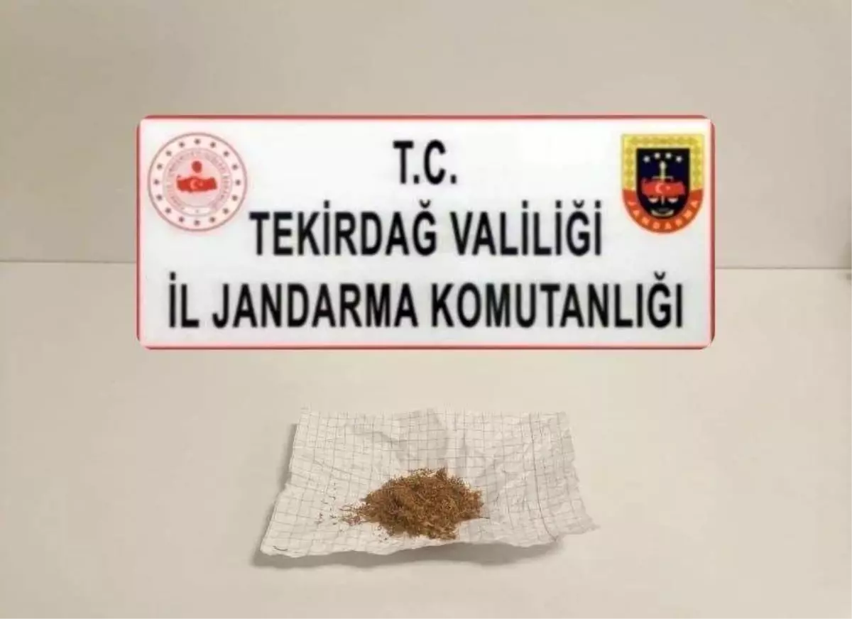 Tekirdağ\'da Uyuşturucu Operasyonu: 3 Gözaltı