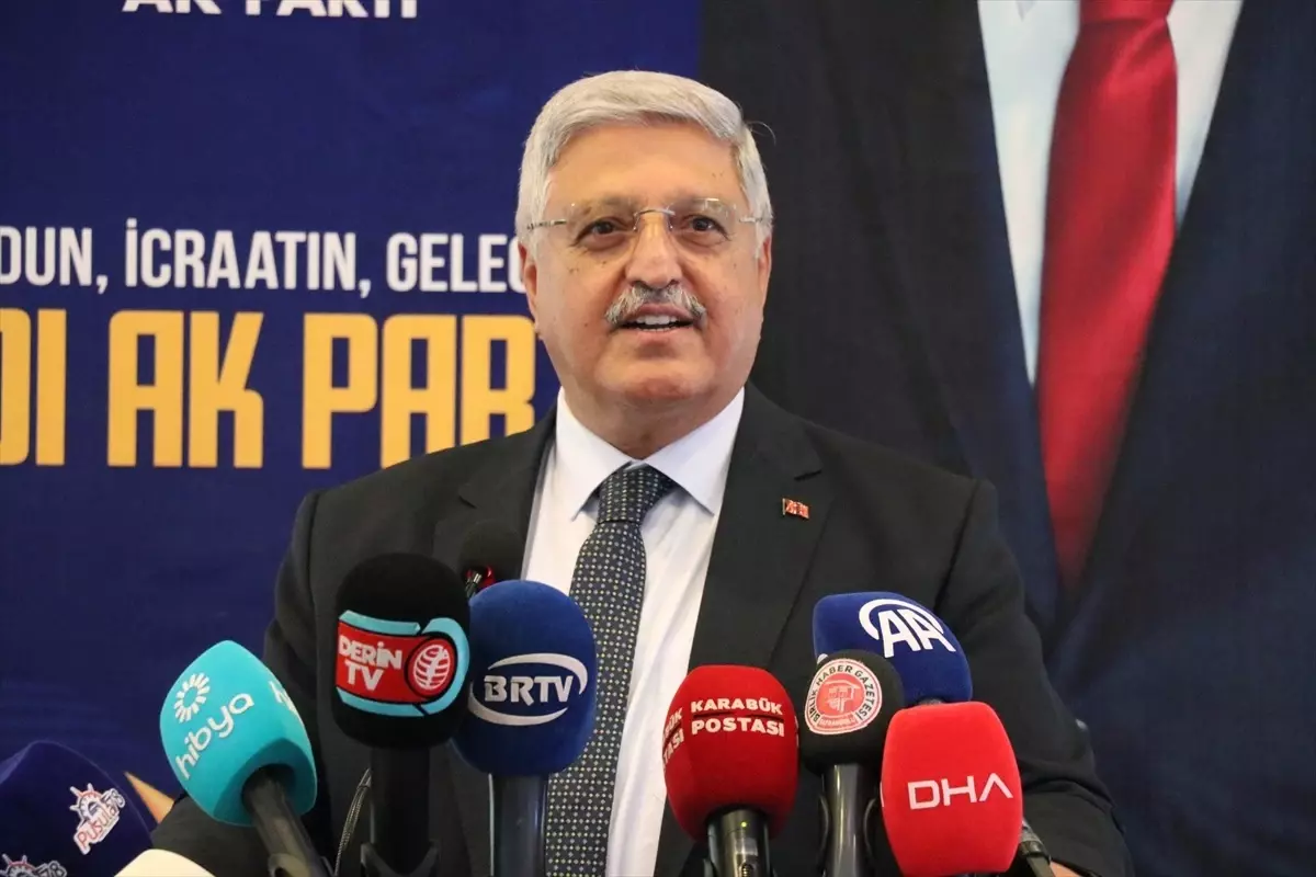 AK Parti Genel Başkan Yardımcısı Demiröz, Karabük\'te konuştu Açıklaması