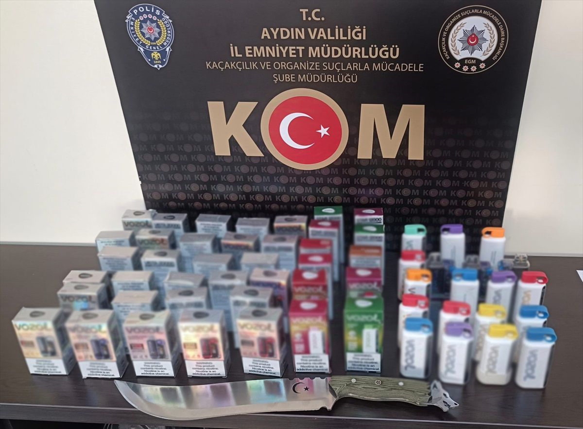 Aydın\'da Kaçakçılık Operasyonu: 3 Gözaltı