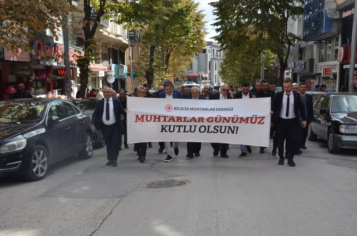 Bilecik\'te Muhtarlar Günü Kutlandı