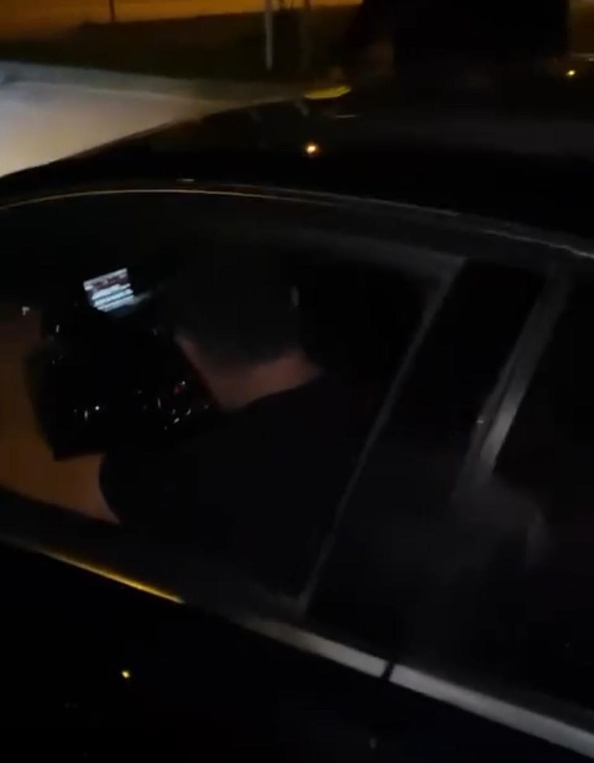 Drift Atan Sürücü Uyarılara Tepki Gösterdi