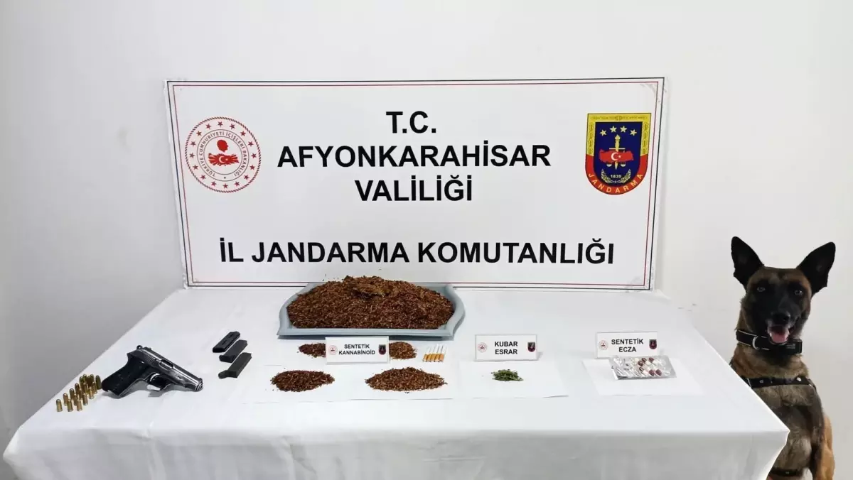 Afyonkarahisar\'da Uyuşturucu Baskını: 762,95 Gram Bonzai Ele Geçirildi