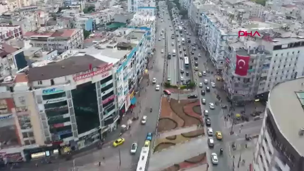 Antalya Trafiğine Otobüs Şeridi Düzeni