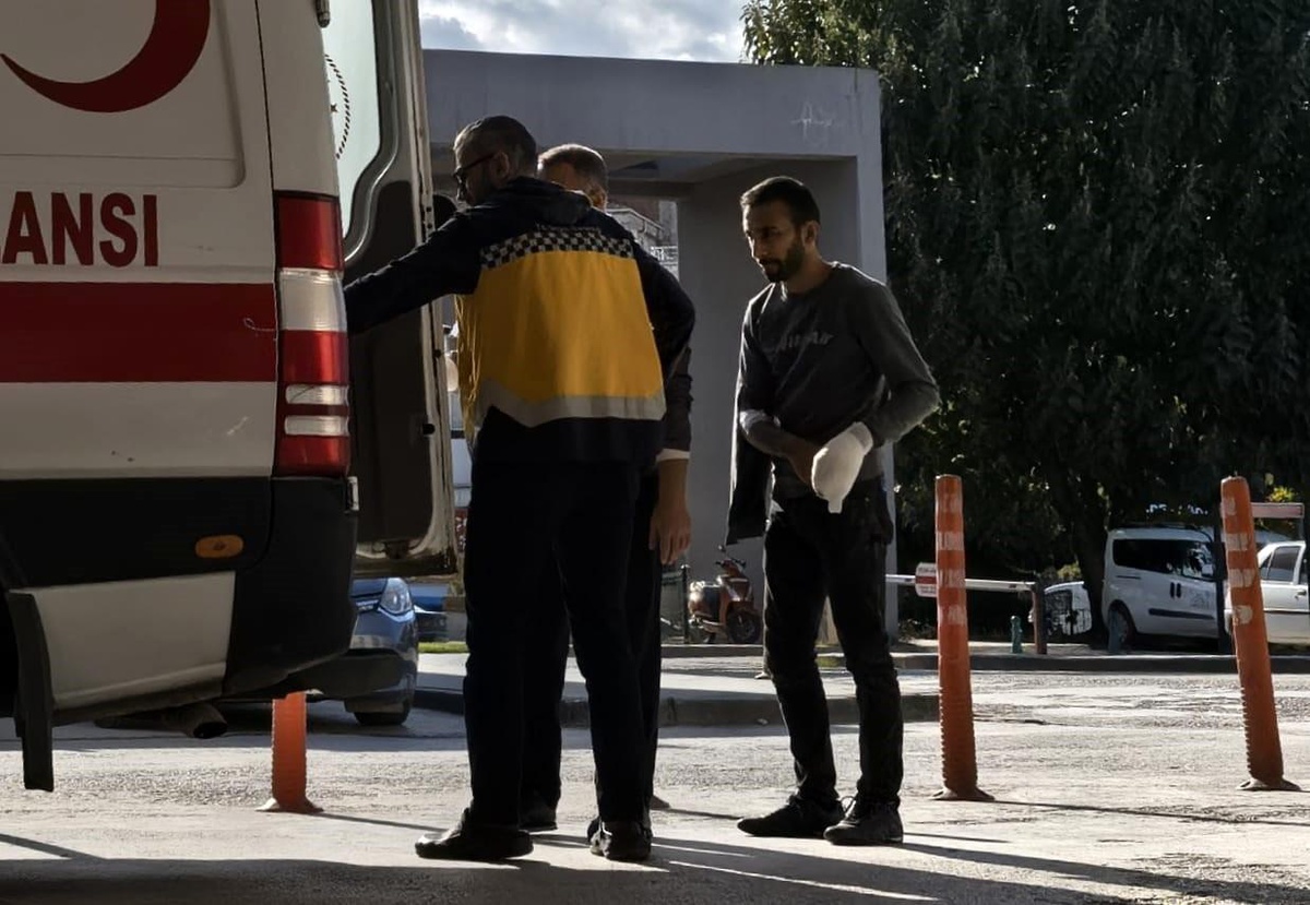 İnegöl\'de İş Kazası: İşçinin Parmakları Koptu