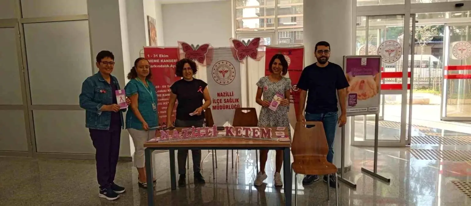 Nazilli\'de Meme Kanseri Farkındalık Etkinliği