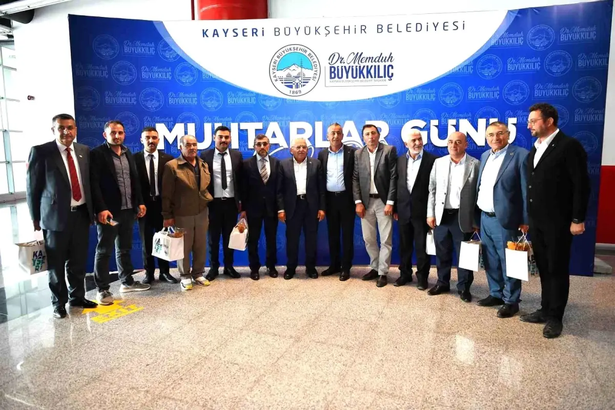 Kayseri\'de Muhtarlar Günü Kutlandı