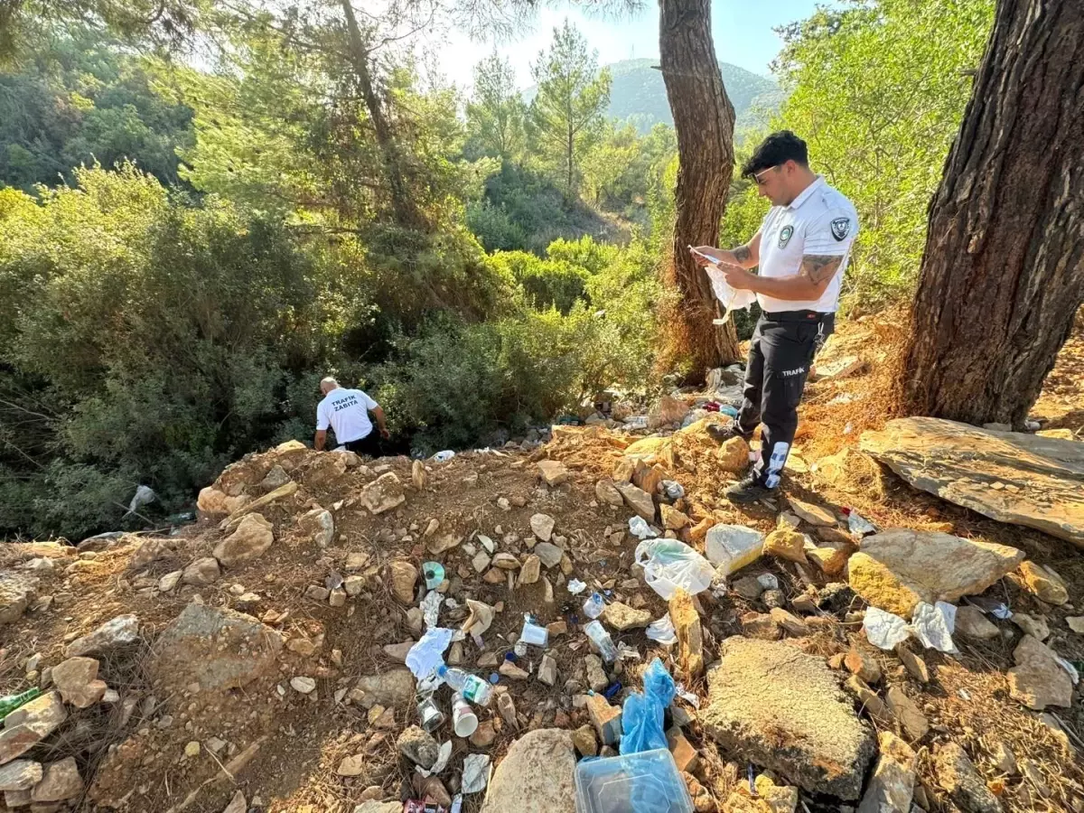 Bodrum\'da Zabıta Ekiplerinden Çevre Denetimi: İki Otobüs Firmasına Ceza