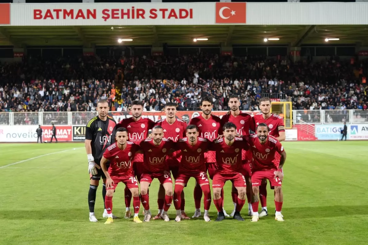 Batman Petrolspor Liderliğe Yükseldi