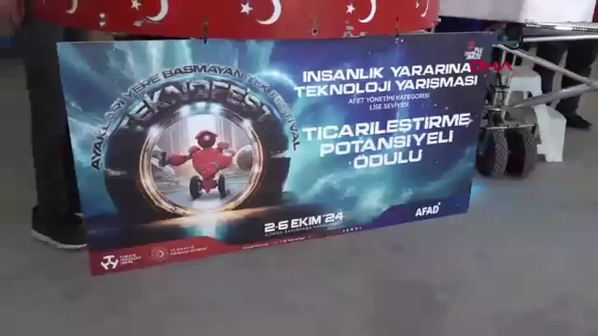 ANTALYA Liselilerin ilk yardım dronu birinci oldu