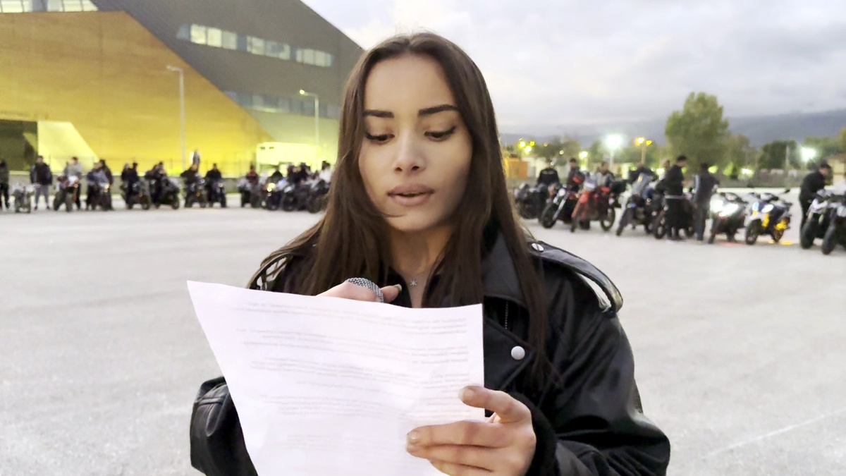 Motosikletliler Kadın Cinayetlerini Protesto Etti