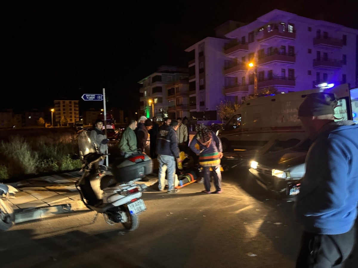 Çorum\'da motosiklet kazası: 1 yaralı