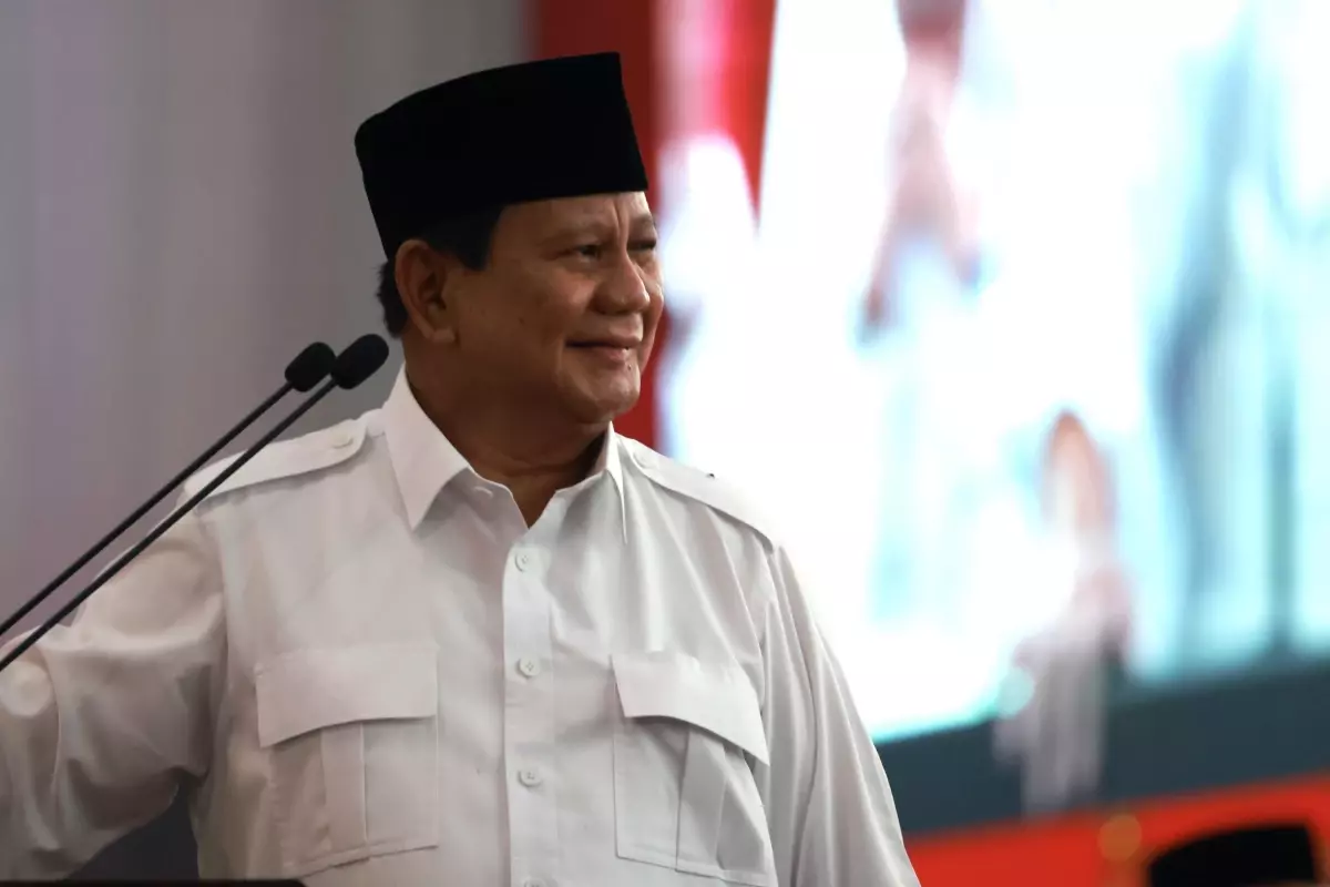 Prabowo Subianto, Endonezya\'nın 8\'inci Cumhurbaşkanı