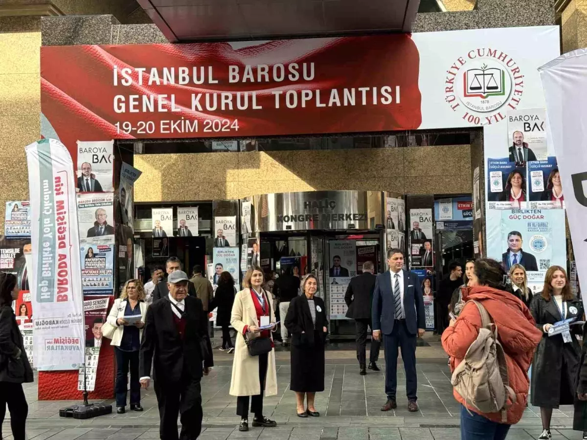 İstanbul Barosu\'nda Oy Verme İşlemi Başladı