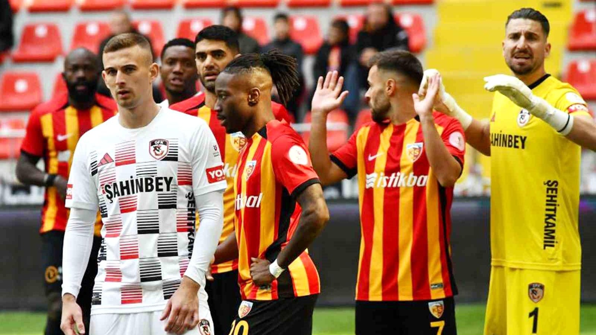 Kayserispor 5. Beraberliğini Aldı