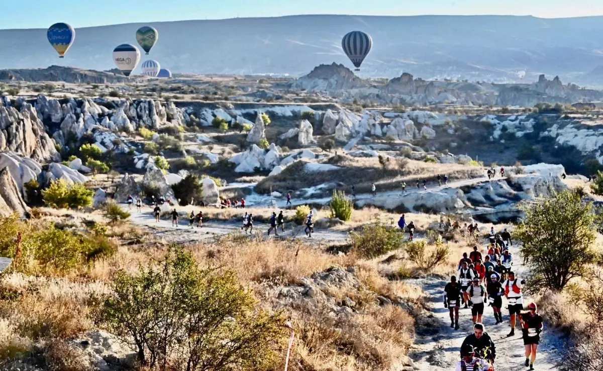 Kapadokya Ultra Trail\'de Rekorlar Kırıldı