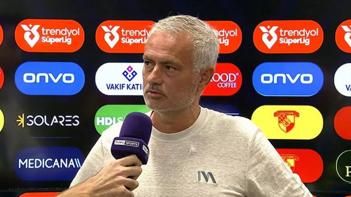 Samsun\'da 2 puan bırakan Mourinho suçu hakeme attı