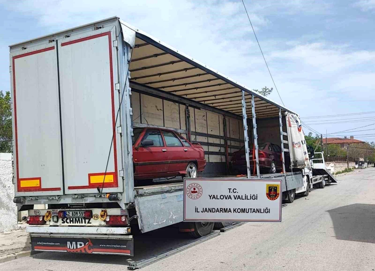 Yalova\'da Otoparktan 223 Araç Çalındı