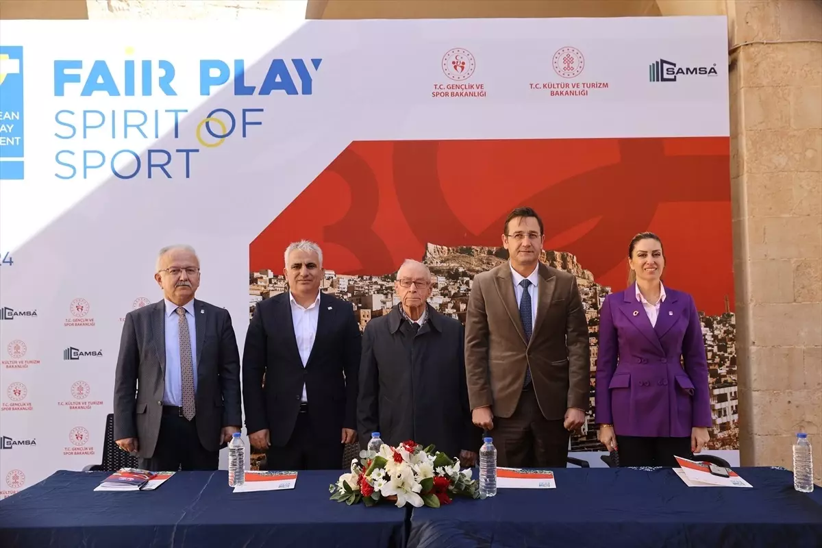 Mardin\'de Avrupa Fair Play Ödülleri Töreni