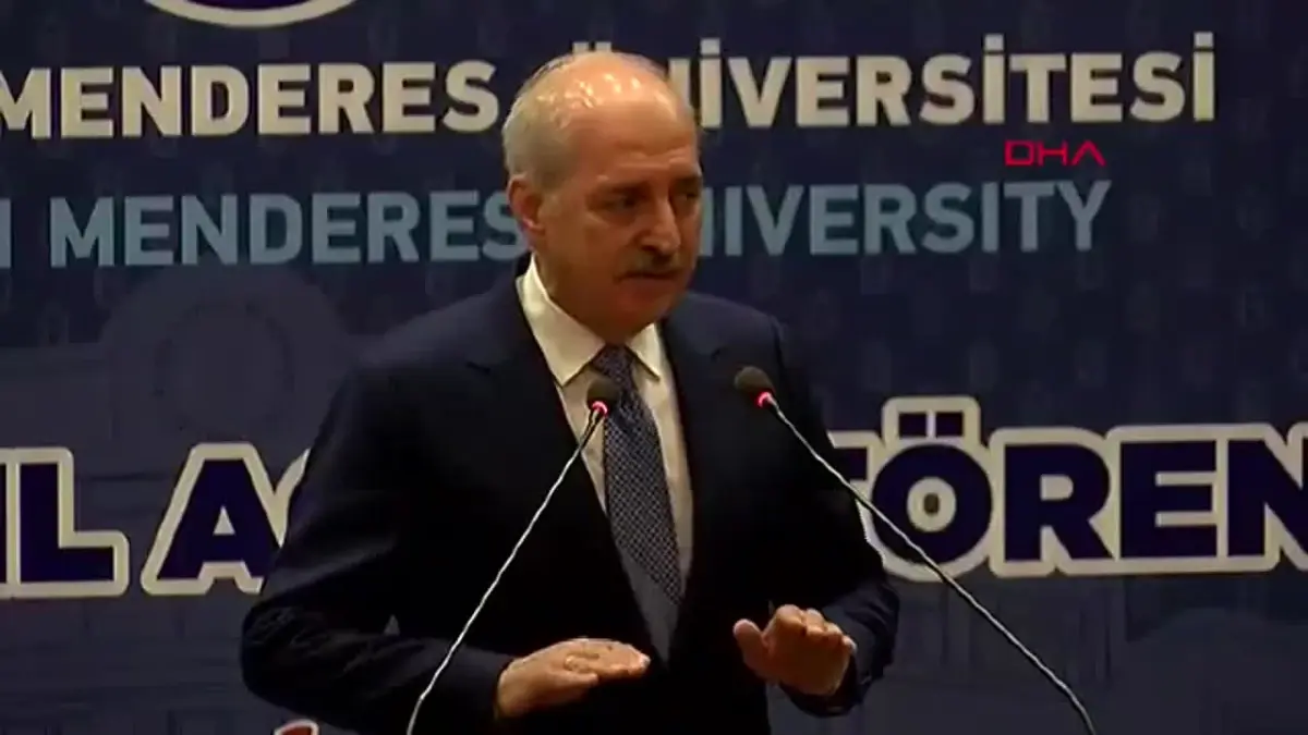 Numan Kurtulmuş ADÜ Töreninde Konuştu