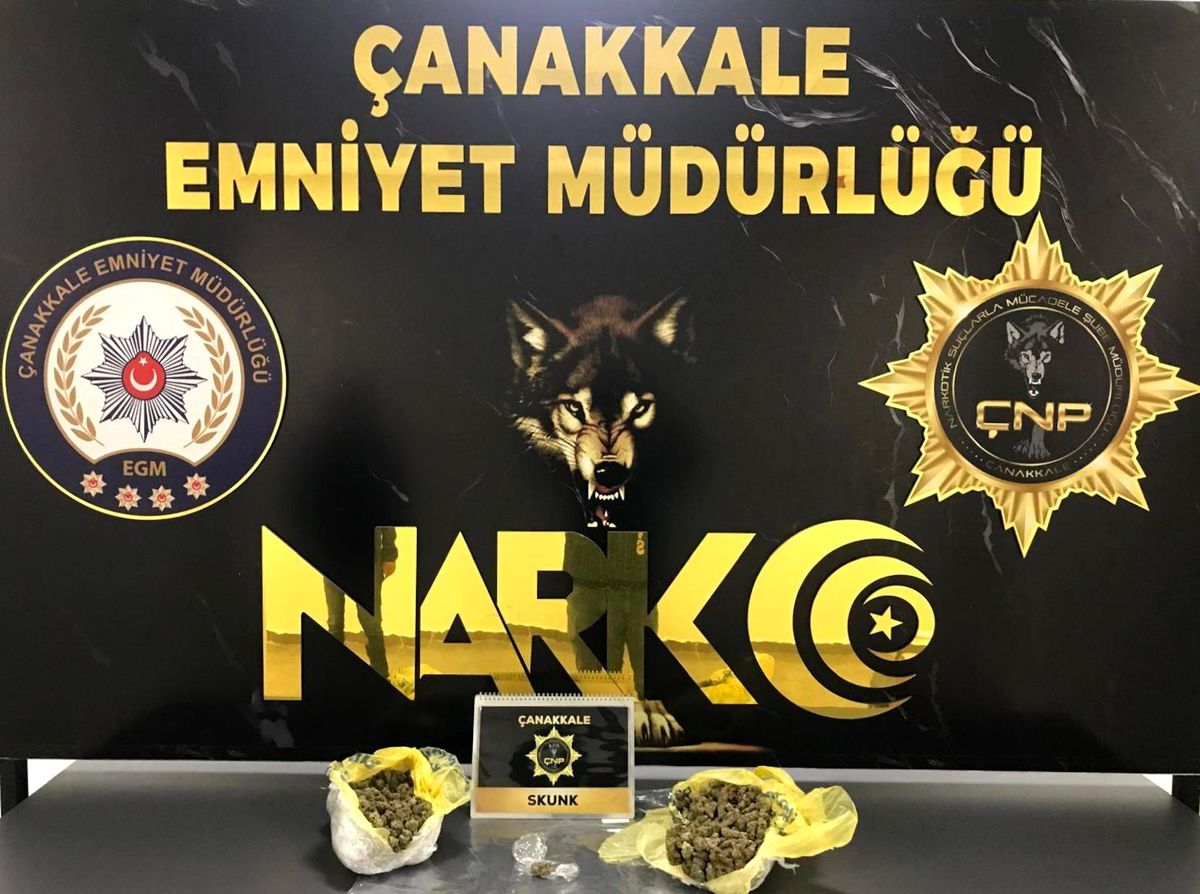 Çanakkale\'de Uyuşturucu Operasyonu: 1 Tutuklama