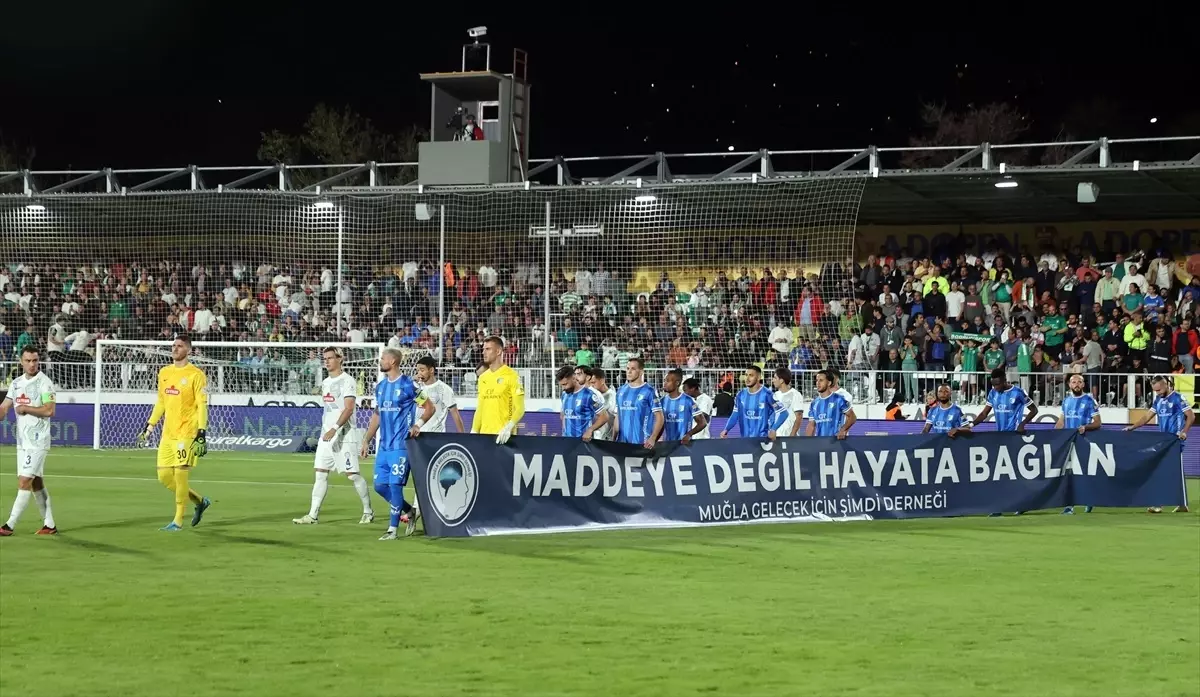 Bodrum FK ve Rizespor İlk Yarıda Berabere