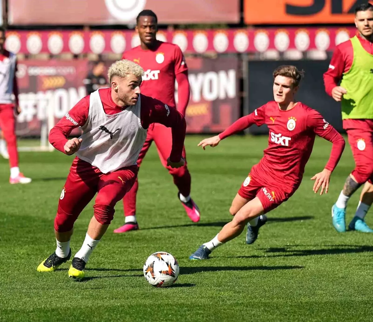 Galatasaray Elfsborg Maçı İçin Hazırlıklarını Sürdürüyor