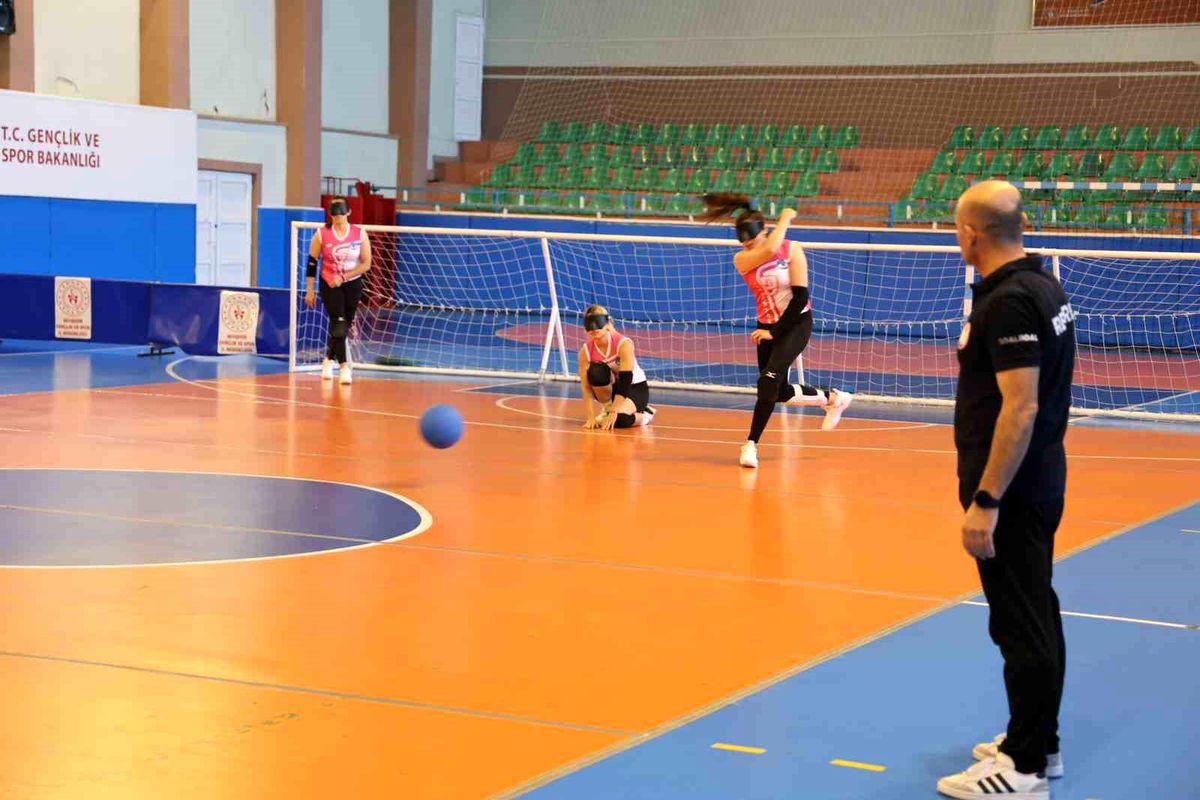 Goalball Kadınlar 1. Lig 2. Devre Müsabakaları Nevşehir\'de Başladı