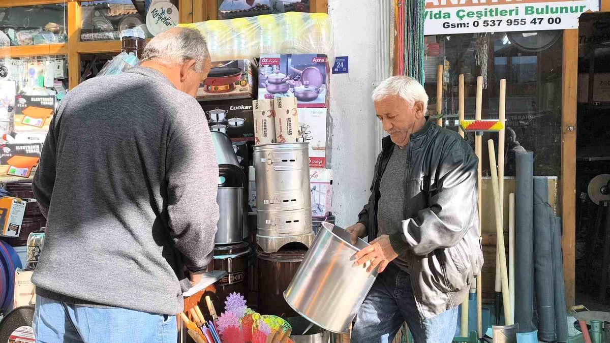Kırşehir\'de Soba Satışları Arttı